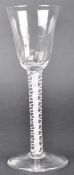 18TH CENTURY DOUBLE SERIES OPAQUE TWIST WINE GLASS