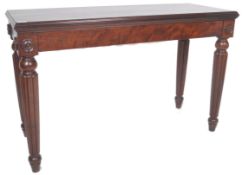 19TH CENTURY MAHOGANY WRITING TABLE DESK