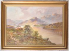 FRANCIS E JAMIESON (1895-1950) - SCOTTISH OIL ON CANVAS