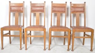 ARTS & CRAFTS DINING CHAIRS IN THE MANNER OF WILLIAM BIRCH