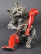 FRANZ BERGMAN - AUSTRIAN BRONZE - PUSS IN BOOTS