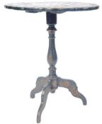 EARLY 19TH CENTURY REGENCY PAPIER MACHE TRAY TABLE