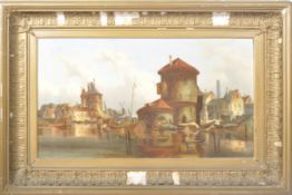 GESSNIZTER - 19TH CENTURY OIL ON BOARD DUTCH PAINTING