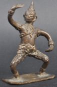 19TH CENTURY INDIAN HINDU BRONZE DEITY FIGURE