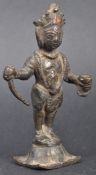 19TH CENTURY SOUTHERN HINDU BRONZE FIGURINE