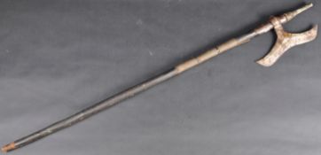 19TH CENTURY PERSIAN BULOVA STEEL WAR AXE
