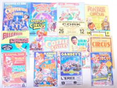 CIRCUS POSTERS - COLLECTION OF ADVERTISING POSTERS