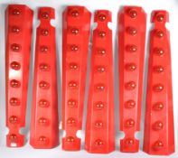 MATCHING SET OF SIX FAIRGROUND / FUNFAIR LIGHT STRIPS