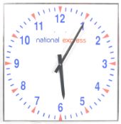 NATIONAL EXPRESS - CONTEMPORARY STATION CLOCK