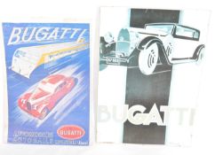 BUGATTI - 20TH CENTURY ADVERTISING POSTERS