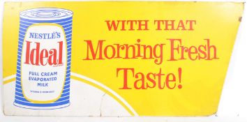 NESTLE'S - MID CENTURY POINT OF SALE ADVERTISING SIGN