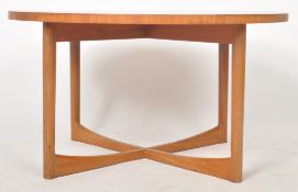 A H MCINTOSH - STARBURST - MID CENTURY TEAK COFFEE TABLE