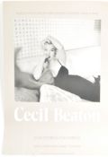 1984 FRENCH CECIL BEATON EXHIBITION POSTER OF MARILYN MONROE