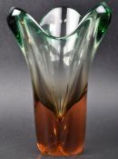 RETRO MID CENTURY ITALIAN MURANO STUDIO ART GLASS VASE