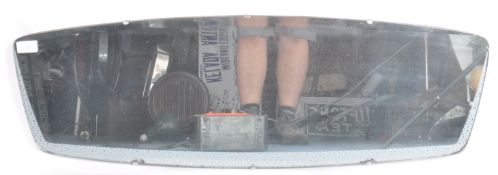 RETRO MID CENTURY 60s MIRROR WITH FROSTED DETAILING