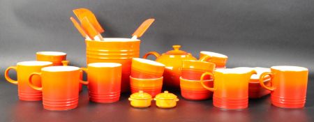 LE CREUSET - SELECTION OF CERAMIC KITCHEN TABLEWARES