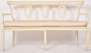 MID CENTURY FRENCH INFLUENCED TWO SEATER SALON SOFA