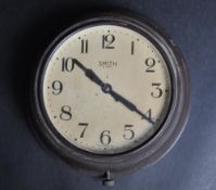 SMITH SECTRIC - MID CENTURY BAKELITE FACTORY / STATION CLOCK