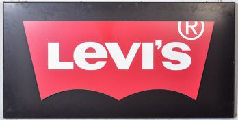 LEVI'S - CONTEMPORARY ADVERTISING POINT OF SALE LIGHT BOX SIGN