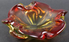 RETRO MID CENTURY ITALIAN MURANO CENTREPIECE BOWL