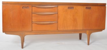 GREAVES & THOMAS - RETRO TEAK WOOD SIDEBOARD CREDENZA