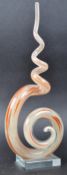 ITALIAN MURANO STUDIO ART GLASS FREEFORM SCULPTURE