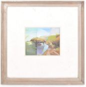 MARIANNE HELLWIG JOHN (B.1930) - CARDIGAN BAY - MIXED MEDIA