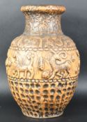 LARGE RETRO GERMAN STUDIO ART POTTERY VASE