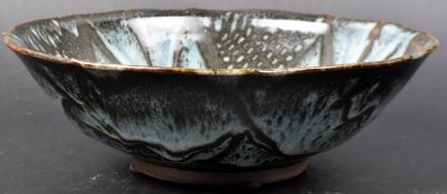 DAVID EELES - SHEPHERDS WELL POTTERY - GLAZED BOWL