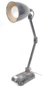 MEMLITE - VINTAGE 50S INDUSTRIAL FACTORY DESK LAMP