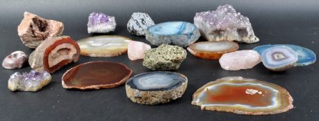 CRYSTALS / MINERAL SPECIMENS - SELECTION OF FRAGMENTS