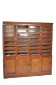 LARGE 19TH CENTURY VICTORIAN HABERDASHERY CABINET