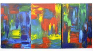 FRANCES BILDNER - NYC CENTRAL PARK - ACRYLIC ON CANVASES