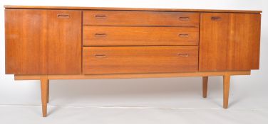 NATHAN RETRO 20TH CENTURY TEAK WOOD SIDEBOARD CREDENZA