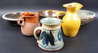 SELECTION OF RETRO STUDIO ART POTTERY