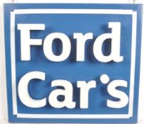 FORD CAR'S - CONTEMPORARY MOTORING SIGN