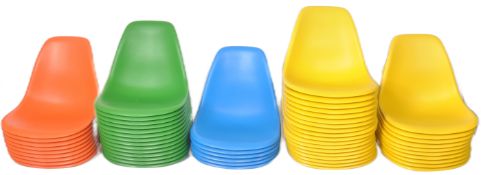 AFTER CHARLE & RAY EAMES - 57 DSW DESIGNED DINING CHAIRS