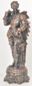 RETRO VINTAGE 20TH CENTURY COPPER EFFECT MEDIEVAL SOLDIER