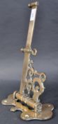 19TH CENTURY VICTORIAN SOLID BRONZE LANTERN / LIGHT BRACKET