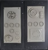 STAR WARS - A NEW HOPE (1977) - PRODUCTION USED TANTIVE IV PANELS