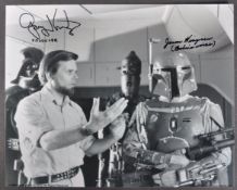 STAR WARS - THE EMPIRE STRIKES BACK - KURTZ, WINGREEN & JONES SIGNED 8X10