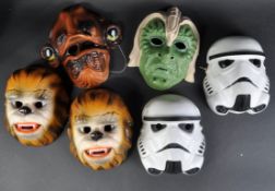 STAR WARS - VINTAGE ACAMAS TOYS PLAYSET PLASTIC MASKS