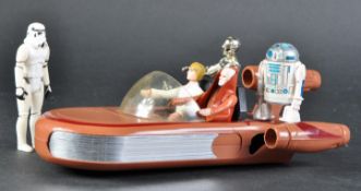 STAR WARS - VINTAGE KENNER / PALITOY LANDSPEEDER PLAYSET