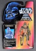 STAR WARS - PETER MAYHEW - CHEWBACCA - SIGNED ACTION FIGURE