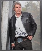 HARRISON FORD - STAR WARS - SCARCE AUTOGRAPHED 8X10