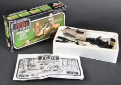 STAR WARS - ORIGINAL VINTAGE PALITOY SPEEDER BIKE PLAYSET