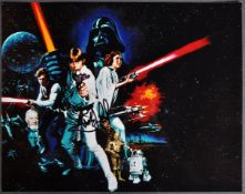 STAR WARS - MARK HAMILL (LUKE SKYWALKER - SIGNED 8X10