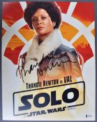 SOLO A STAR WARS STORY - THANDIE NEWTON - 11X14