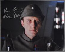 STAR WARS - KEN COLLEY (PIETT) - AUTOGRAPHED 8X10