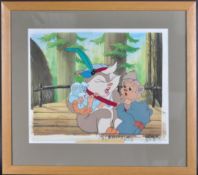 STAR WARS; EWOKS (ANIMATED SERIES) - ORIGINAL ARTWORK ANIMATION CEL